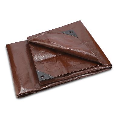 8 oz. Poly Tarpaulin 10' x 20'