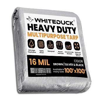 8 oz. Poly Tarpaulin 100' x 100'