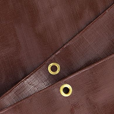 8 oz. Poly Tarpaulin 4' x 20'