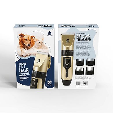 Rechargeable Pet Hair Trimmer Easy, Safe & Comfortable Grooming at Home