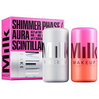 MILK MAKEUP Shimmer pHase Cooling Water Jelly Tint + Highlight Set