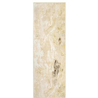 Non-Slip Rubberback Runner Modern Abstract Geometric Print Carpet Traditional Area Rug