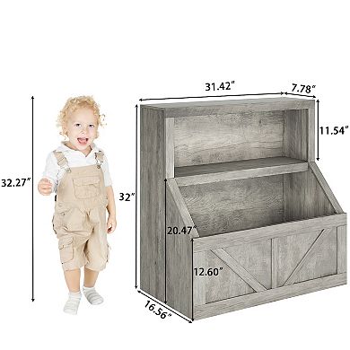 Bookshelf Toy Storage Bookcase Cabinet