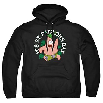 Big & Tall Spongebob Squarepants Patrick St. Patrick's Day Hoodie