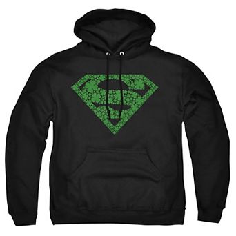 Big & Tall Superman St. Patrick's Graphic Pullover Hoodie