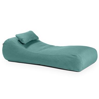 Arlo Outdoor Bean Bag Sun Lounger - Pool and Patio Chaise Recliner