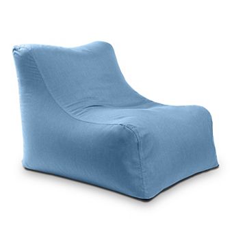Jaxx Ponce Outdoor Bean Bag Chair - Patio and Poolside Lounge Seating