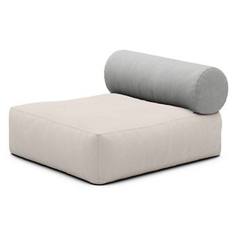 Jaxx Tybee Large Outdoor Lounge w/ Bolster