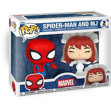 Funko Pop! Marvel: Spiderman & MJ 2 pack