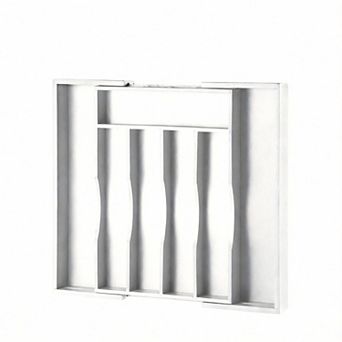 Expandable Bamboo Drawer Organizer Adjustable Cutlery Tray