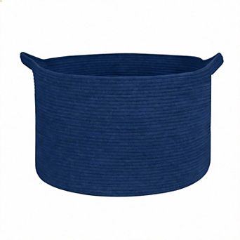 Cotton Rope Basket 22x14" XL Toy Blanket Storage