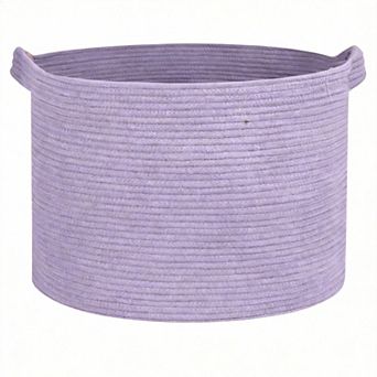Cotton Rope Basket 22x14" XL Toy Blanket Storage
