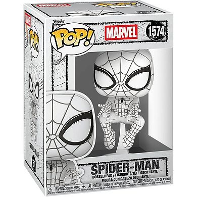Funko Pop! Marvel Sketched: Spiderman #1574