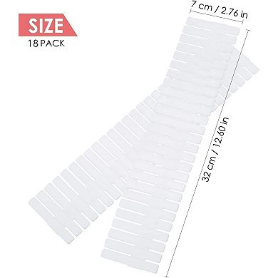 Adjustable Drawer Dividers Organizer for Socks Underwear Makeup