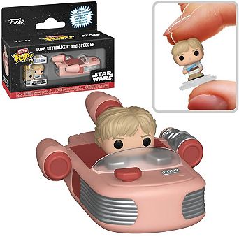 Funko Pop Bitty! Star Wars: Luke Skywalker & Speeder