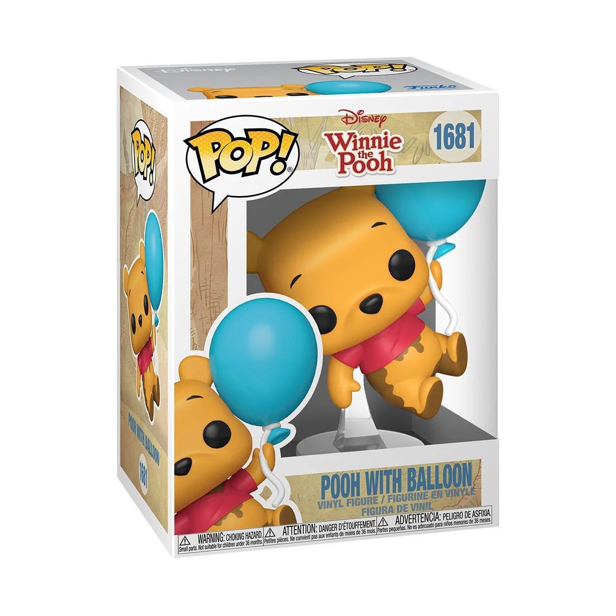 Детская фигурка Funko Pop! Winnie the Pooh with Balloon #1681 — фото 3
