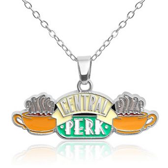 FRIENDS Central Perk Logo Pendant Necklace