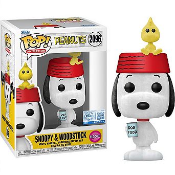 Funko Pop! Peanuts: Snoopy & Woodstock #2096 Flocked