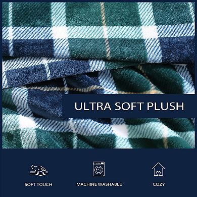 Nautica Northsail Plaid Throw Blanket