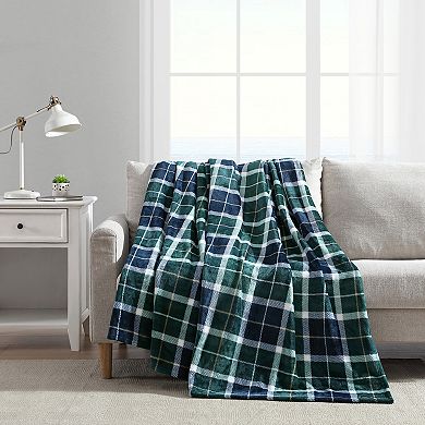 Nautica Northsail Plaid Throw Blanket