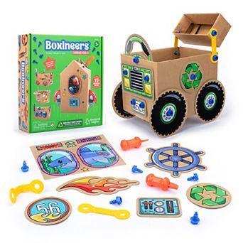 Educational Insights Boxineers™ Cardboard Vehicles Play Set