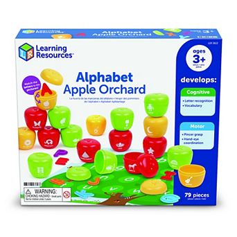 Learning Resources Alphabet Apple Orchard 79 pc Educational Game