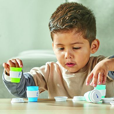 Learning Resources Alphabet Coffee Cups Set
