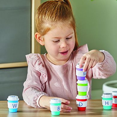 Learning Resources Alphabet Coffee Cups Set