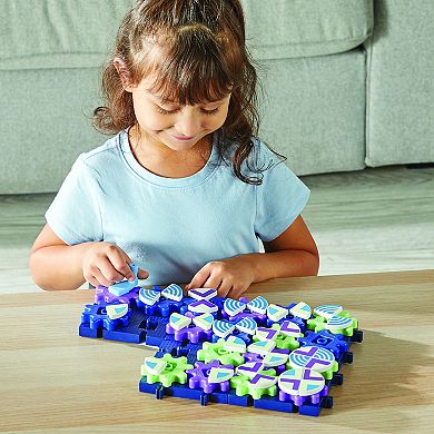 Learning Resources Glowing PatternGears 58-Piece STEM Set