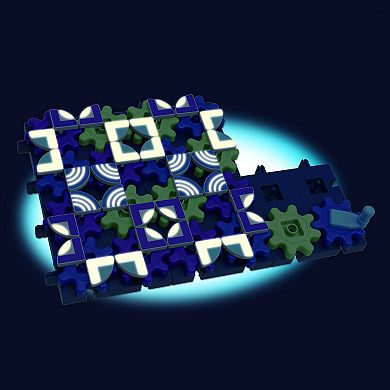 Learning Resources Glowing PatternGears 58-Piece STEM Set