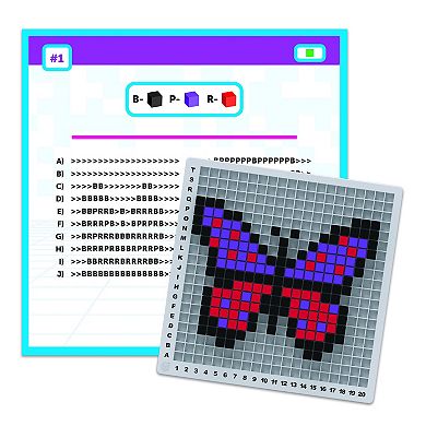 Learning Resources STEM Explorers Pixel Art Pro 752-Piece Activity Set