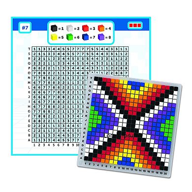 Learning Resources STEM Explorers Pixel Art Pro 752-Piece Activity Set