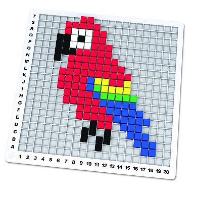 Learning Resources STEM Explorers Pixel Art Pro 752-Piece Activity Set