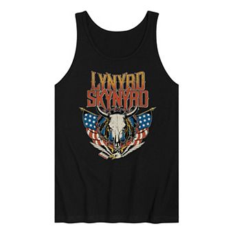 Men's Lynyrd Skynyrd Steer Skull Graphic Tank Top