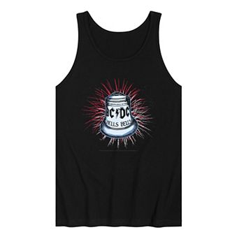 Men's ACDC Hells Bells Fireworks Graphic Tank Top