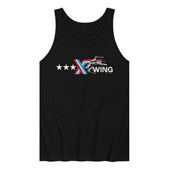 Men's Star Wars X-Wing Americana Logo Graphic Tank Top