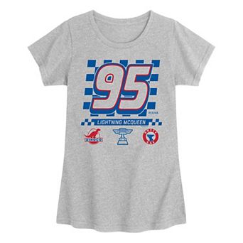Girls 7-16 Disney / Pixar's Cars Lightning McQueen 95 Graphic Tee