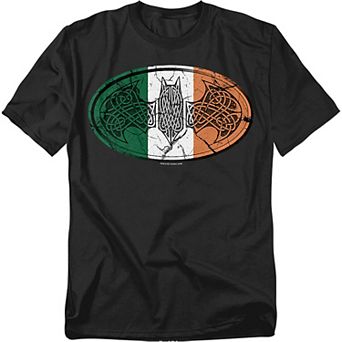Big & Tall Batman Irish Celtic Symbol Graphic Tee