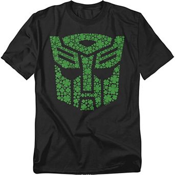 Big & Tall Transformers St Patrick Autobot Graphic Tee