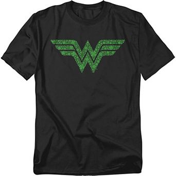 Big & Tall DC Comics Wonder Woman Shamrock Graphic Tee