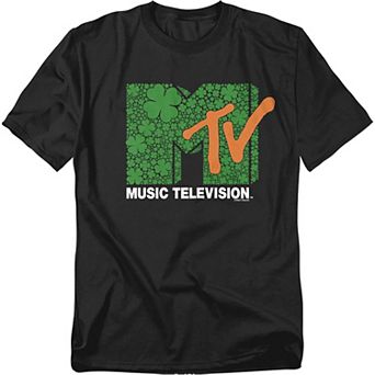 Big & Tall MTV Shamrock Logo Graphic Tee