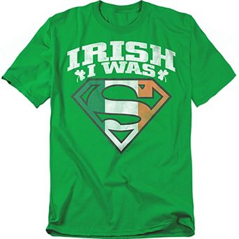 Big & Tall DC Comics Superman Irish I Was Graphic Tee