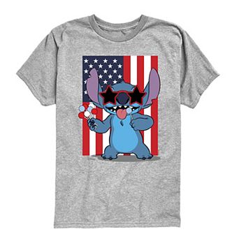 Boys 8-20 Disney's Lilo & Stitch All-American Celebration Graphic Tee