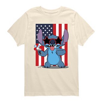 Boys 8-20 Disney's Lilo & Stitch All-American Celebration Graphic Tee