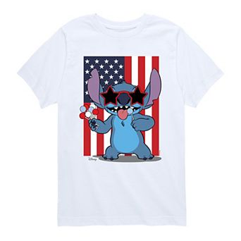 Boys 8-20 Disney's Lilo & Stitch All-American Celebration Graphic Tee