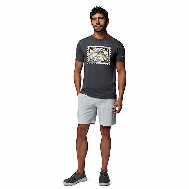 Men's Columbia Short Sleeve Performance Fishing Gear Graphic Tee