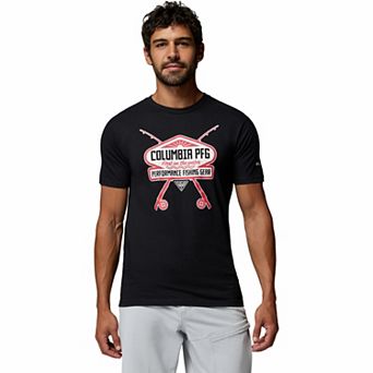 Men's Columbia Short Sleeve Performance Fishing Gear Graphic Tee