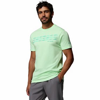 Men's Columbia Short Sleeve Performance Fishing Gear Graphic Tee
