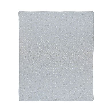 Donna Sharp Pieced Cotton Quilted Throw Blanket