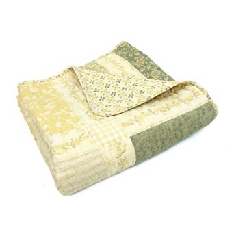 Donna Sharp Meadow Pieced Cotton Throw Blanket